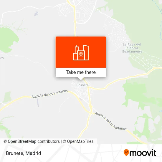 Brunete map