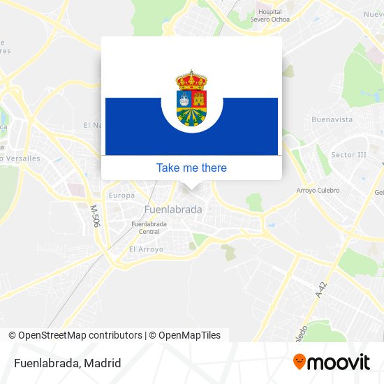 mapa Fuenlabrada