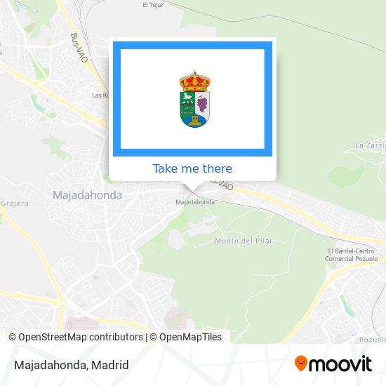 Majadahonda map