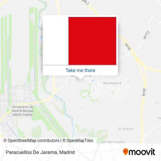 Paracuellos De Jarama map
