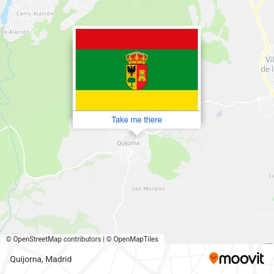 Quijorna map