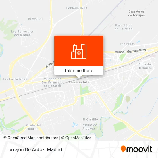 Torrejón De Ardoz map