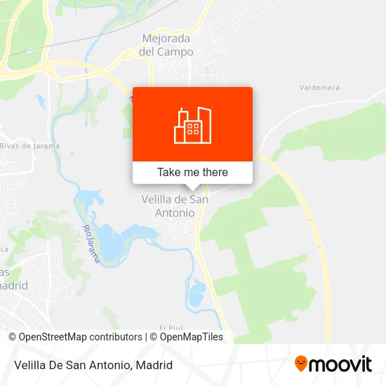 Velilla De San Antonio map