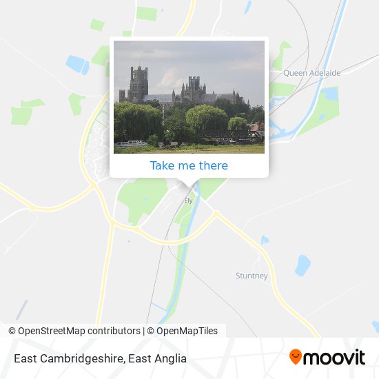 East Cambridgeshire map