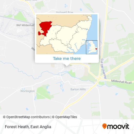 Forest Heath map