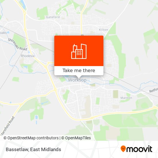 Bassetlaw map