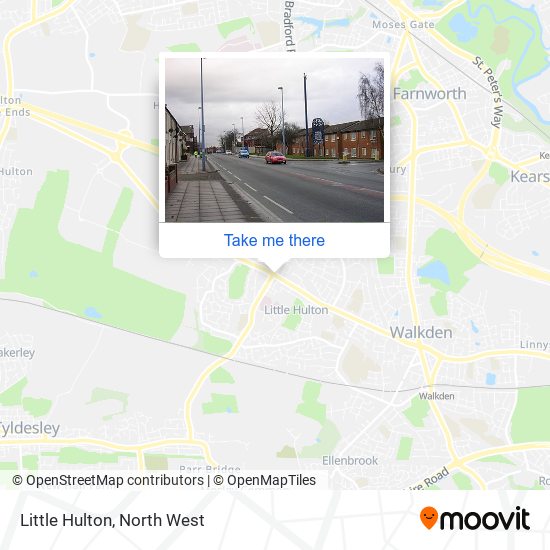 Little Hulton map