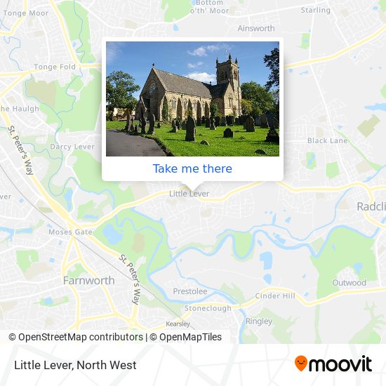 Little Lever map