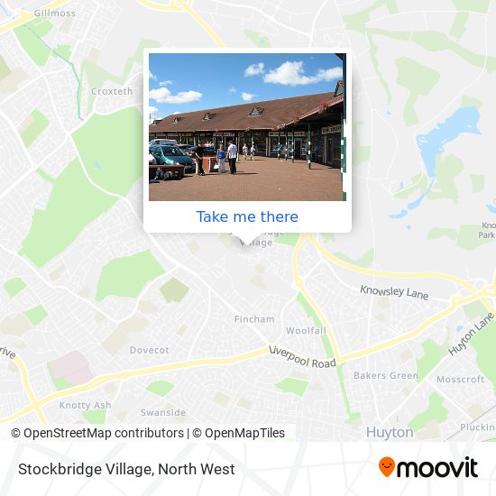 Stockbridge Village map