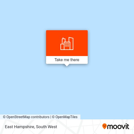 East Hampshire map