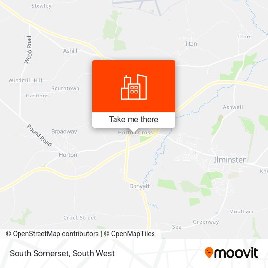South Somerset map