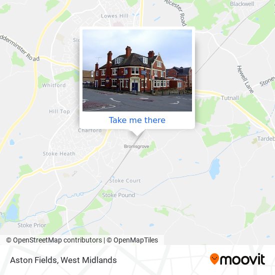 Aston Fields map