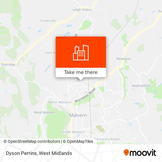 Dyson Perrins map