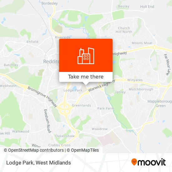 Lodge Park map
