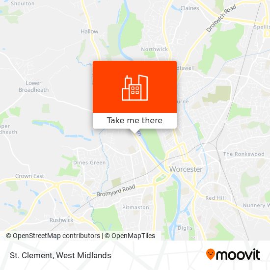 St. Clement map