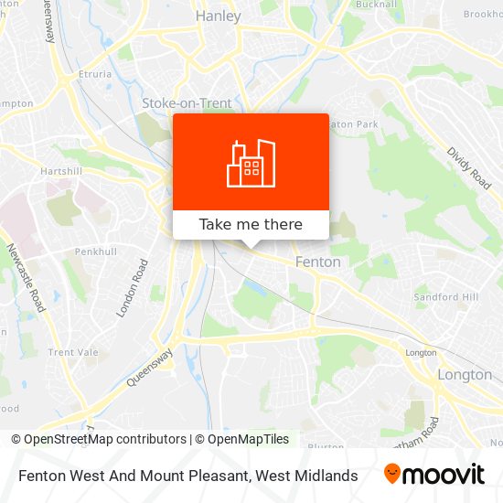 Fenton West And Mount Pleasant map