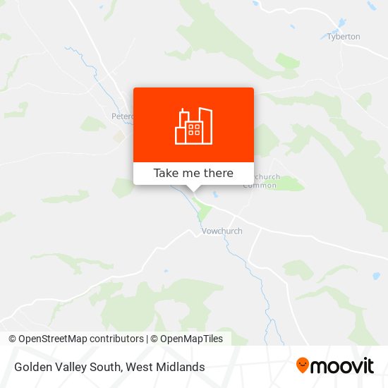 Golden Valley South map