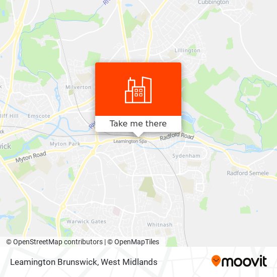 Leamington Brunswick map