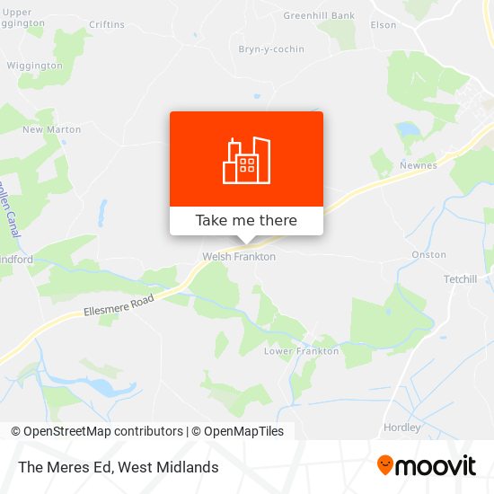 The Meres Ed map