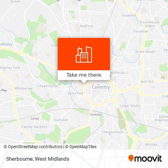 Sherbourne map