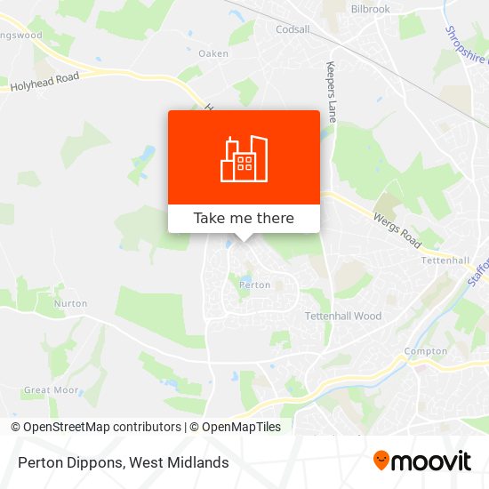 Perton Dippons map
