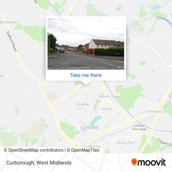 Curborough map