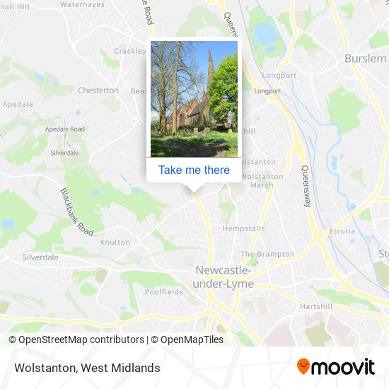 Wolstanton map