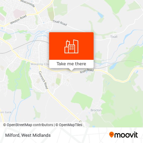 Milford map