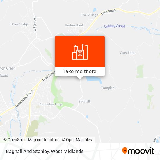 Bagnall And Stanley map