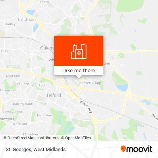 St. Georges map