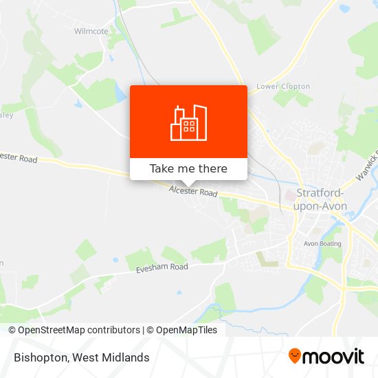 Bishopton map