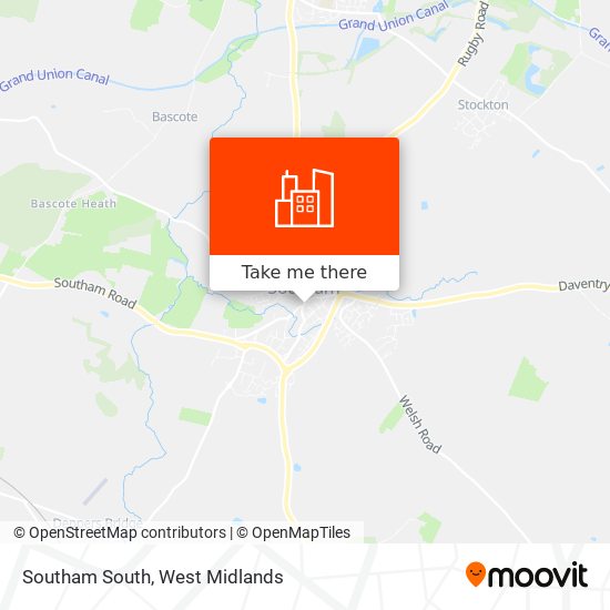 Southam South map