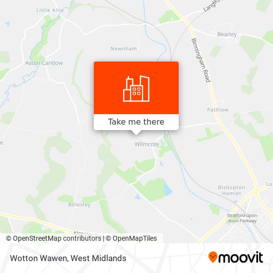 Wotton Wawen map