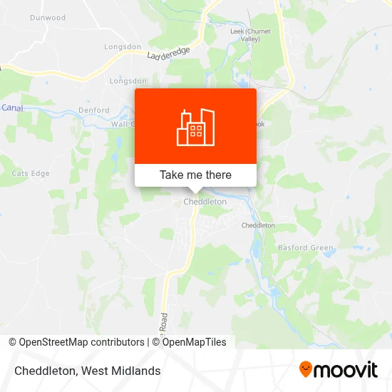 Public Transport in Cheddleton