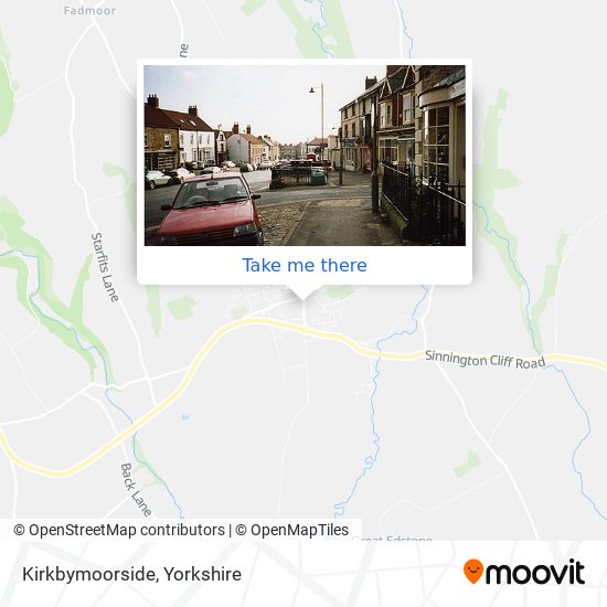 Kirkbymoorside map