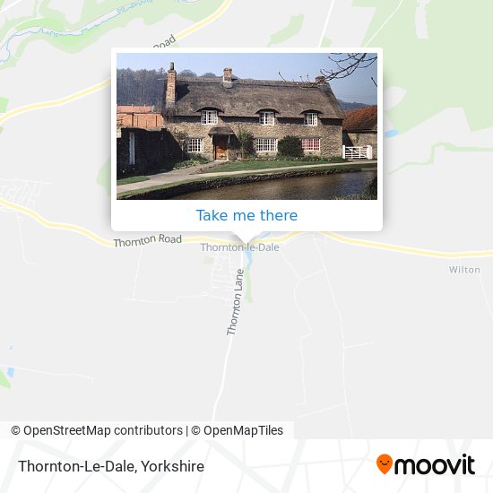 Thornton-Le-Dale map