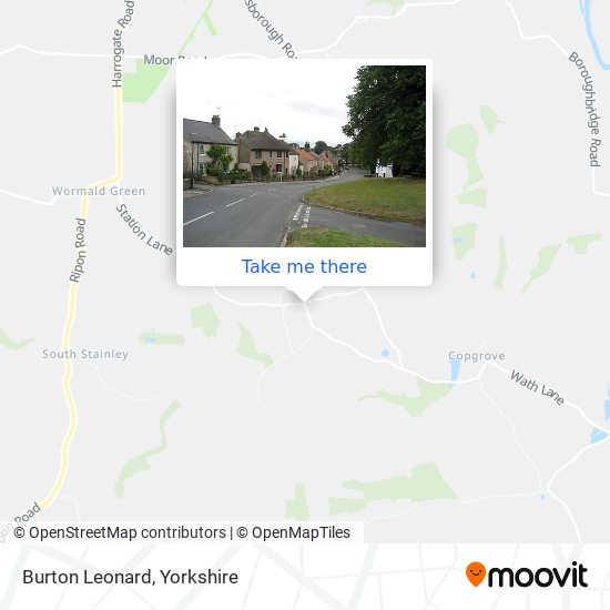 Burton Leonard map