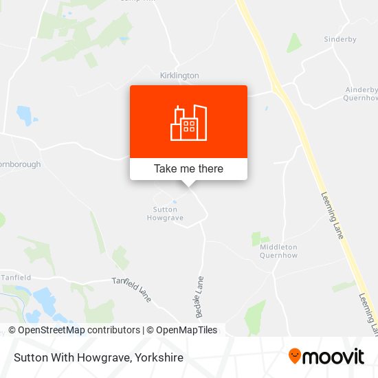 Sutton With Howgrave map