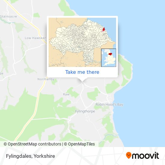 Fylingdales map