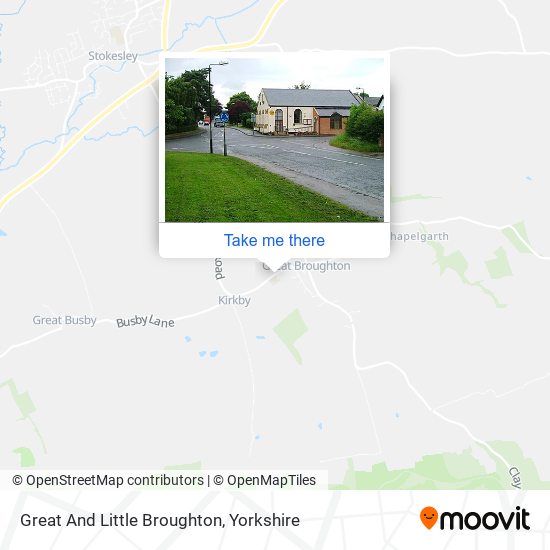 Great And Little Broughton map