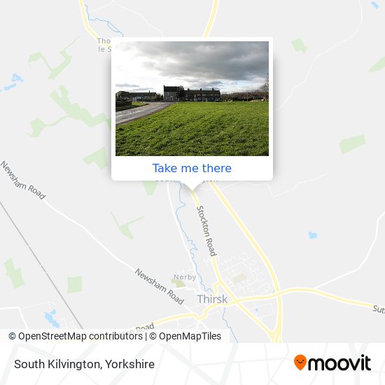 South Kilvington map
