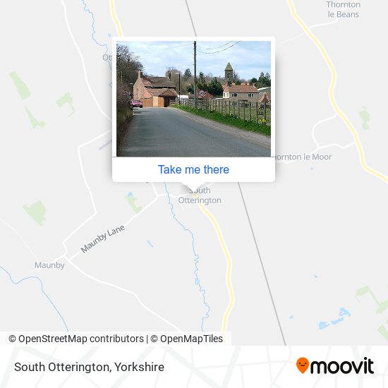 South Otterington map