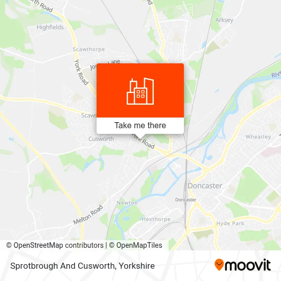 Public Transport in Sprotbrough And Cusworth