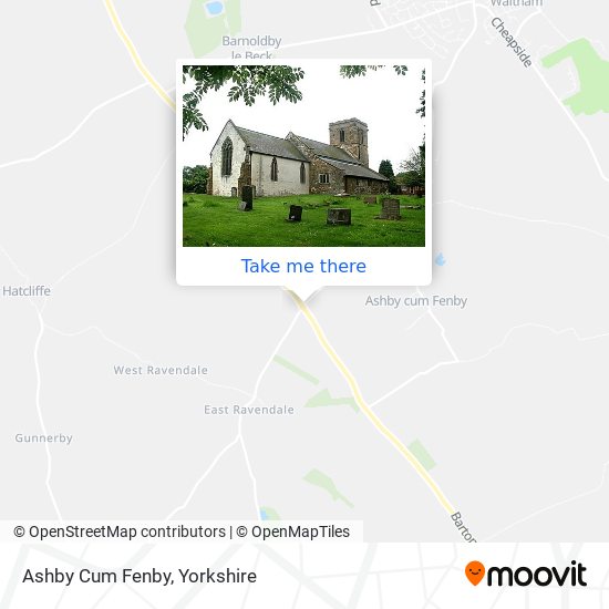 Ashby Cum Fenby map
