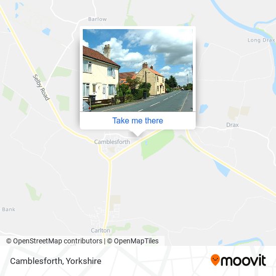 Camblesforth map