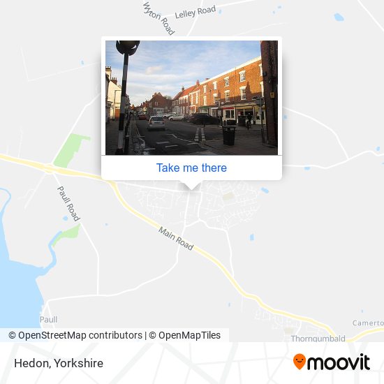 Hedon map