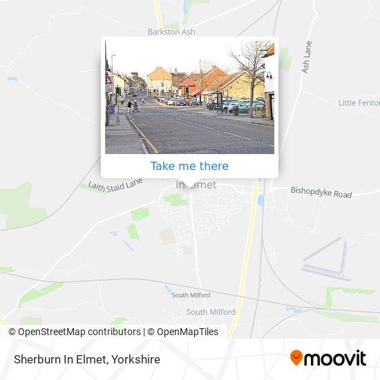 Sherburn In Elmet map