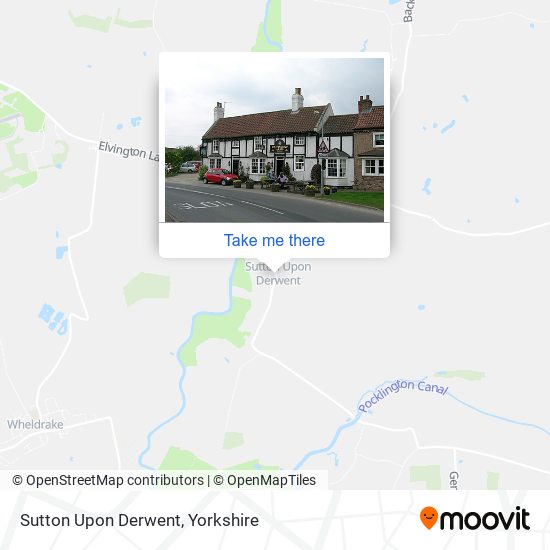 Sutton Upon Derwent map