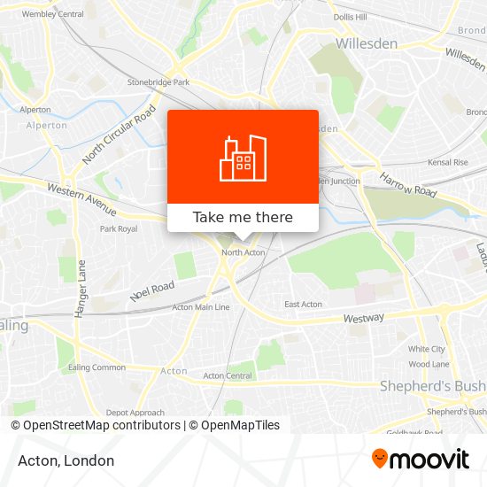Acton map