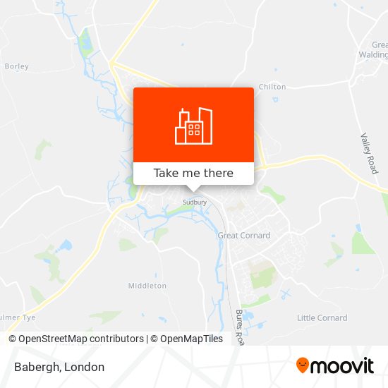 Babergh map